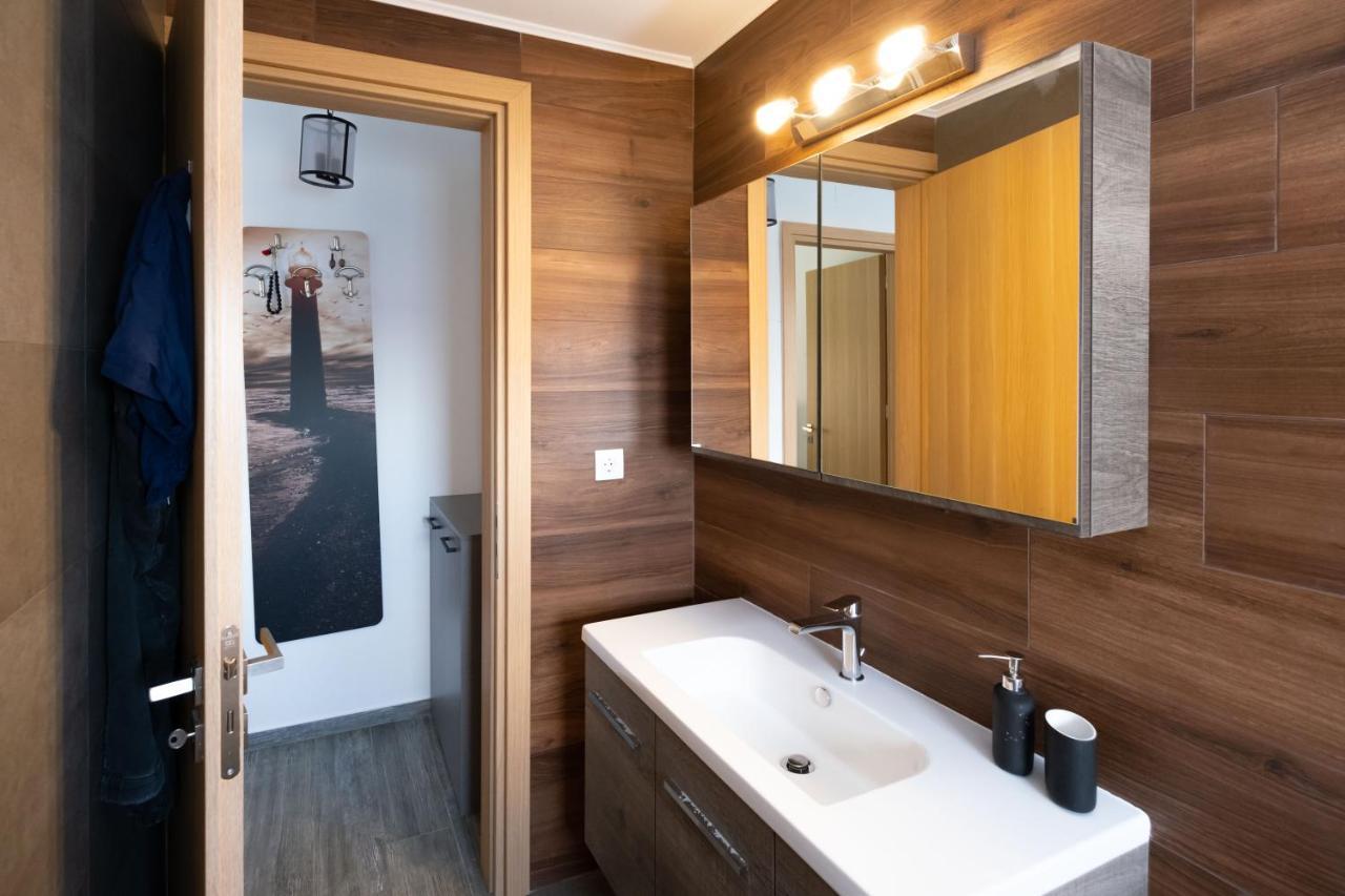 Апартаменты Seaside Flat With Hydromassage Мохлос Экстерьер фото